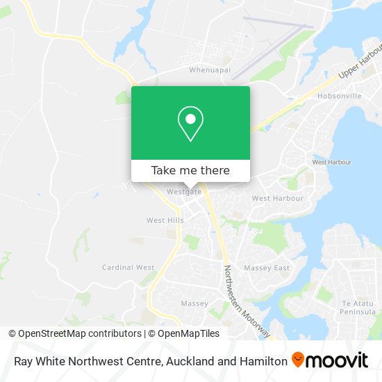 Ray White Northwest Centre map