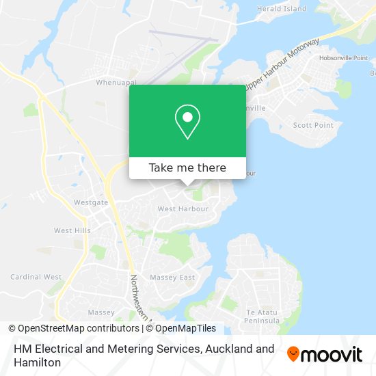 HM Electrical and Metering Services map