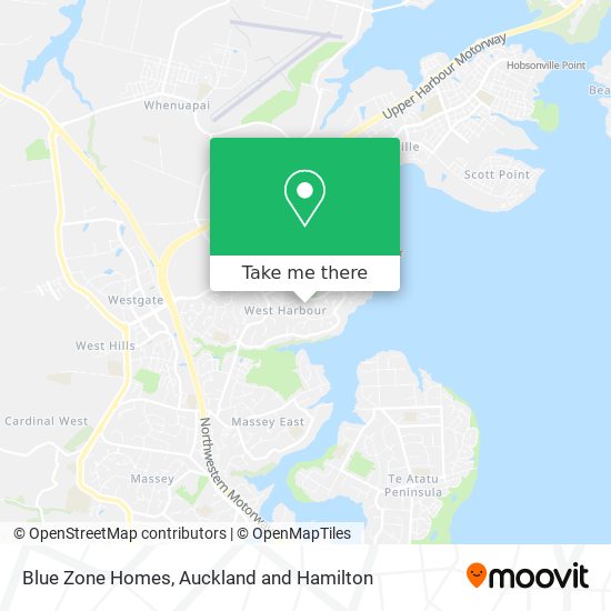 Blue Zone Homes map