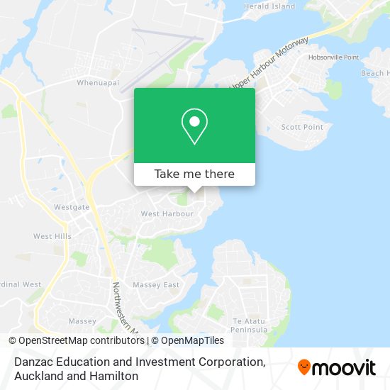 Danzac Education and Investment Corporation map