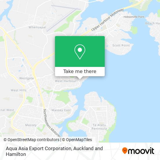 Aqua Asia Export Corporation map