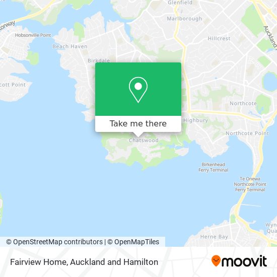 Fairview Home map