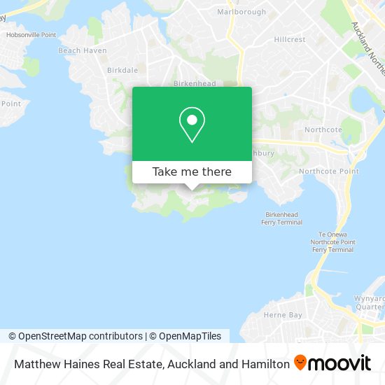 Matthew Haines Real Estate map