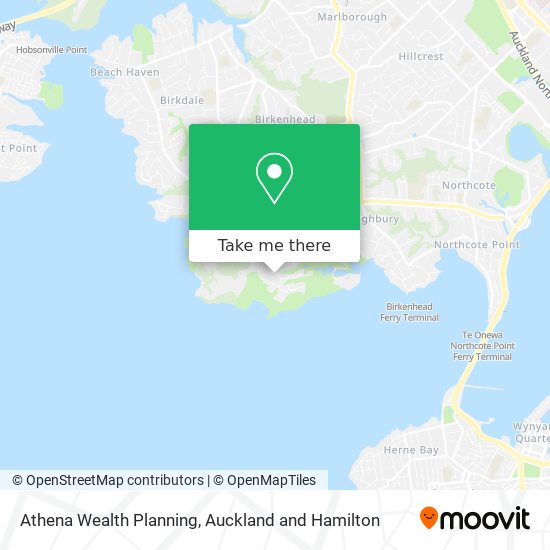 Athena Wealth Planning map