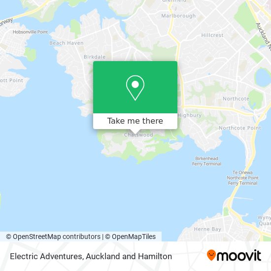 Electric Adventures map