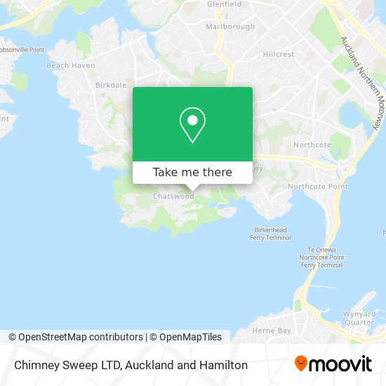 Chimney Sweep LTD map