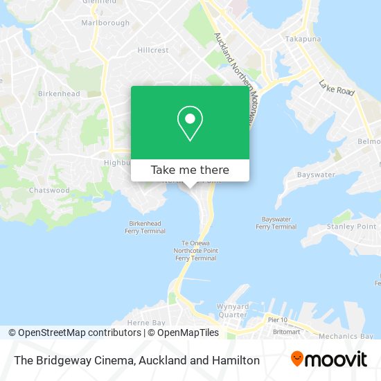 The Bridgeway Cinema map