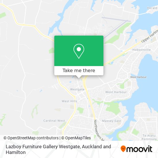 Lazboy Furniture Gallery Westgate map