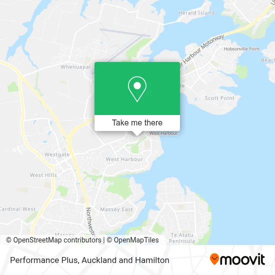 Performance Plus map