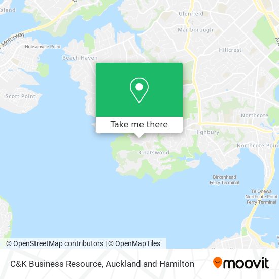 C&K Business Resource map