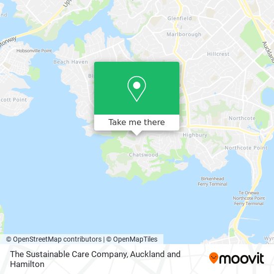 The Sustainable Care Company map