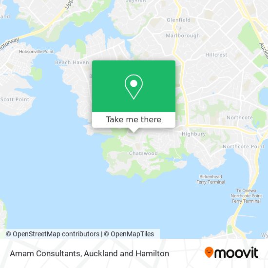 Amam Consultants map