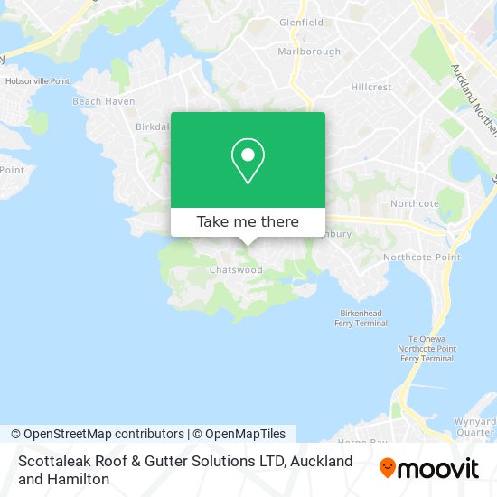 Scottaleak Roof & Gutter Solutions LTD map