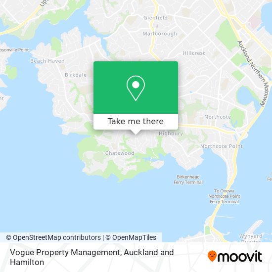 Vogue Property Management map