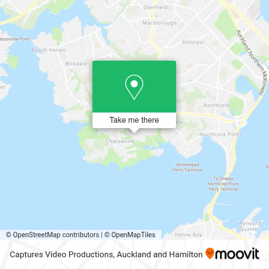 Captures Video Productions map