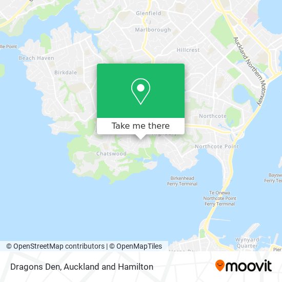 Dragons Den map