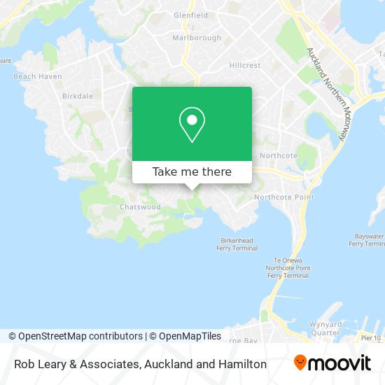 Rob Leary & Associates map