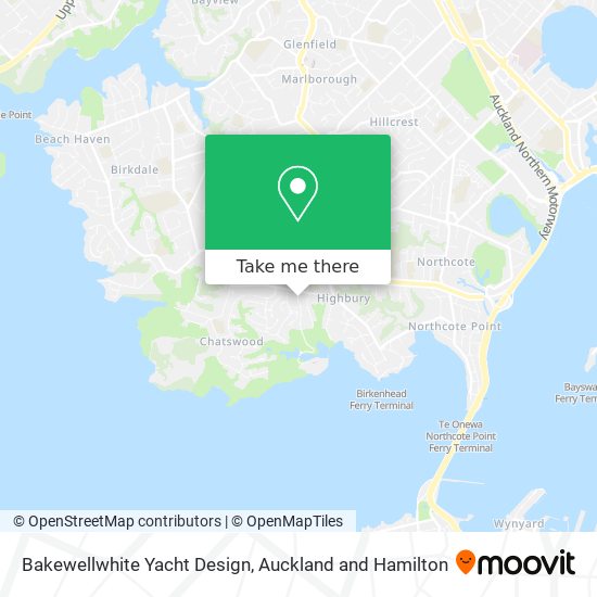 Bakewellwhite Yacht Design map