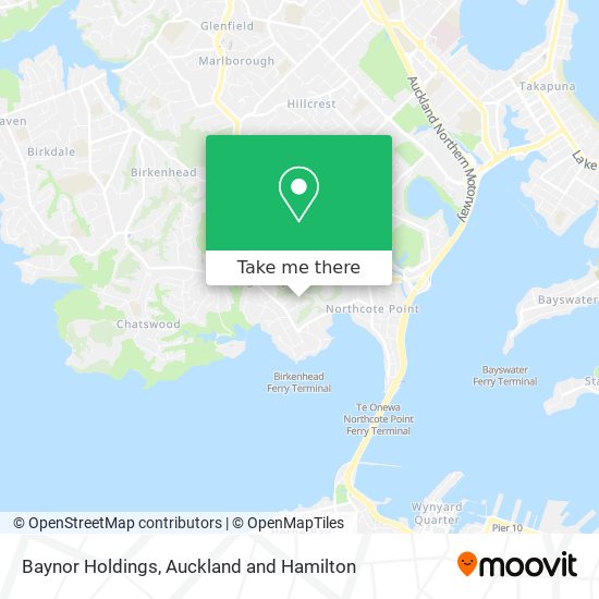 Baynor Holdings map