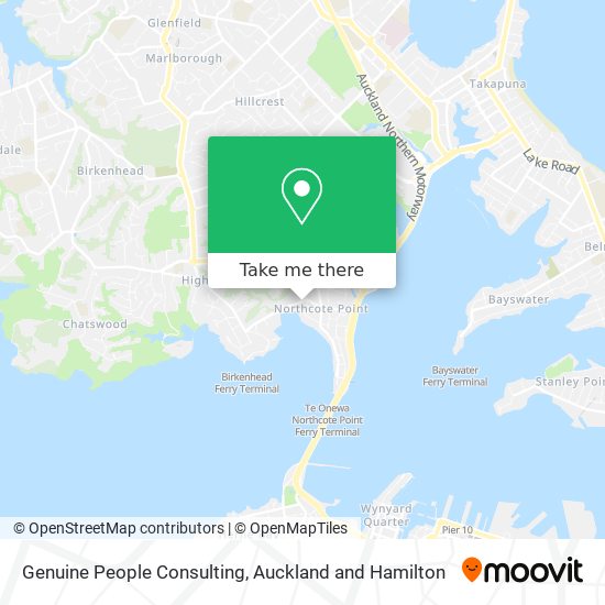 Genuine People Consulting map