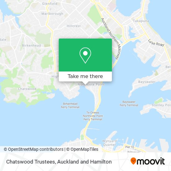 Chatswood Trustees map