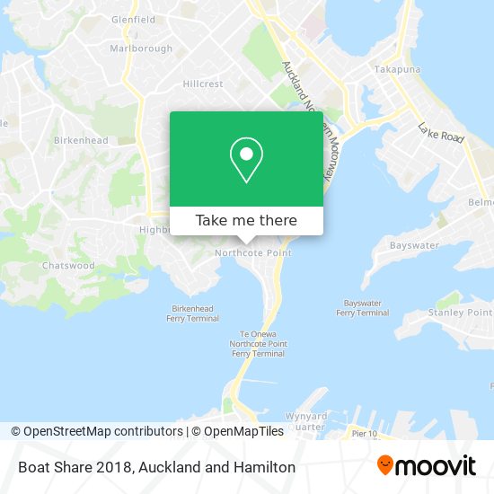 Boat Share 2018 map