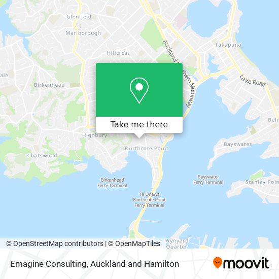 Emagine Consulting map