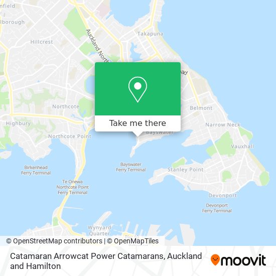 Catamaran Arrowcat Power Catamarans map