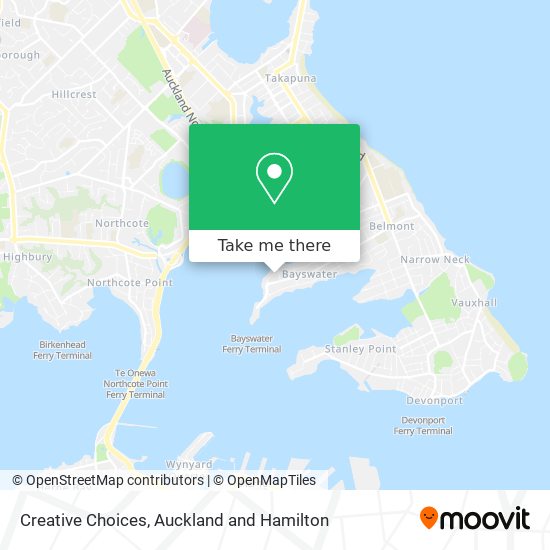 Creative Choices map