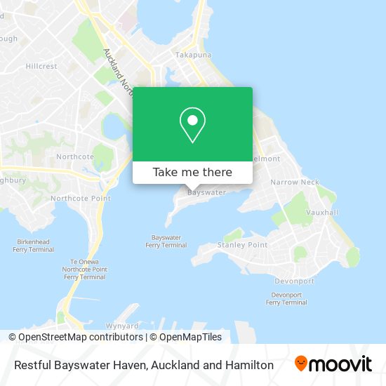 Restful Bayswater Haven map