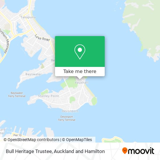 Bull Heritage Trustee map