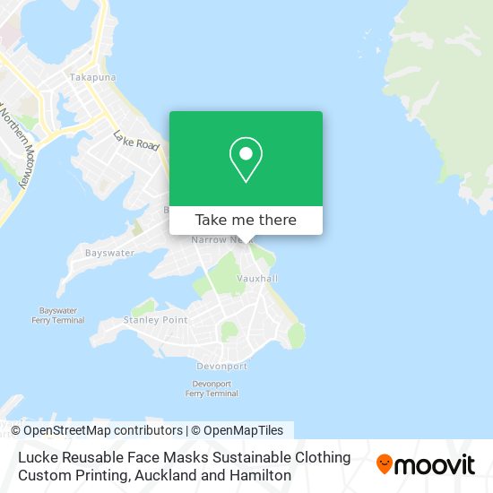 Lucke Reusable Face Masks Sustainable Clothing Custom Printing map