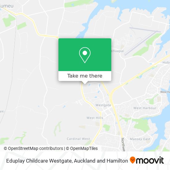 Eduplay Childcare Westgate map