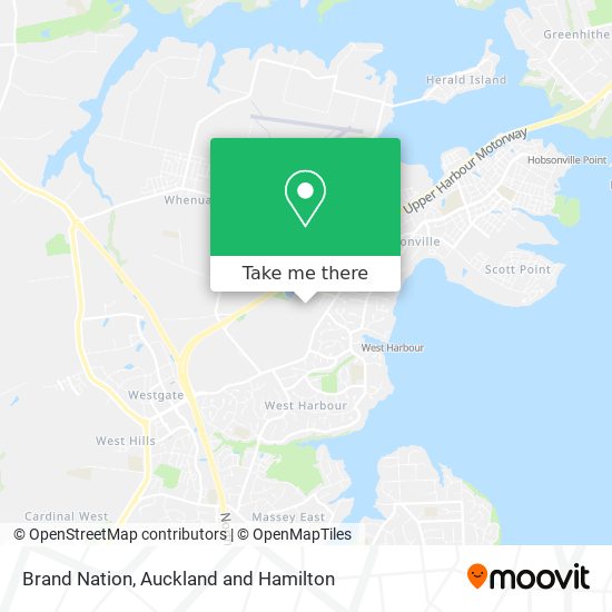 Brand Nation map