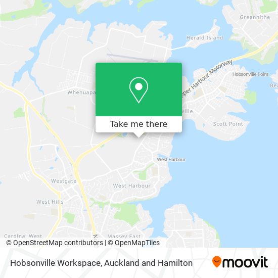 Hobsonville Workspace地图