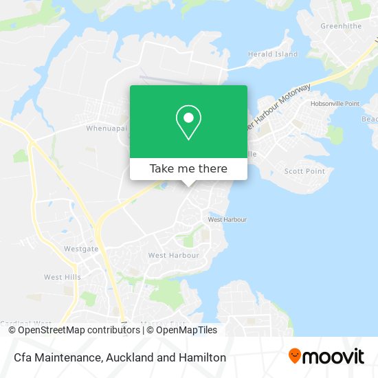 Cfa Maintenance map