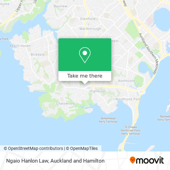 Ngaio Hanlon Law地图