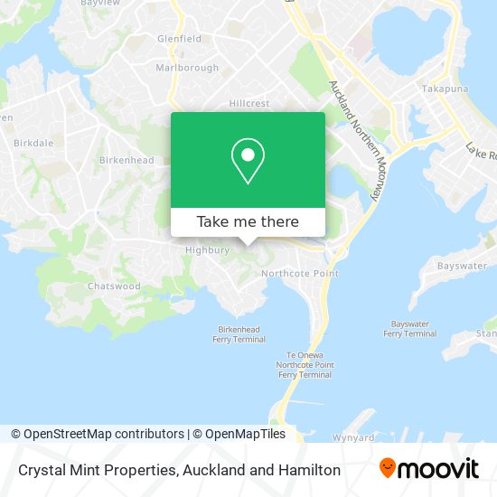 Crystal Mint Properties map