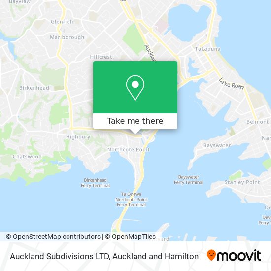 Auckland Subdivisions LTD地图