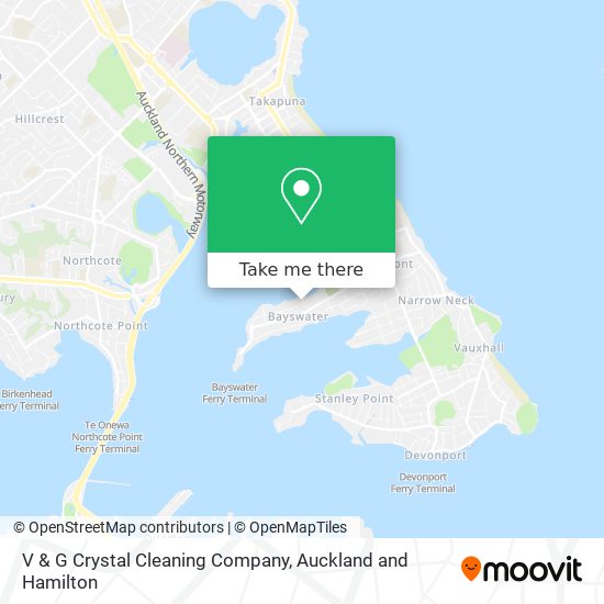 V & G Crystal Cleaning Company map