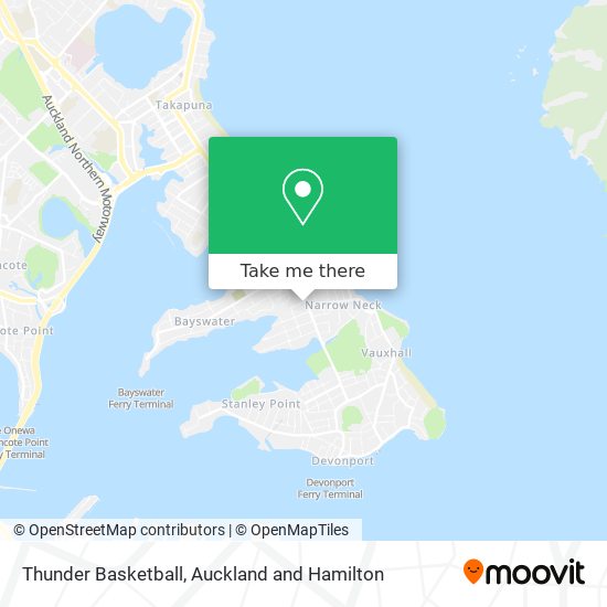 Thunder Basketball map