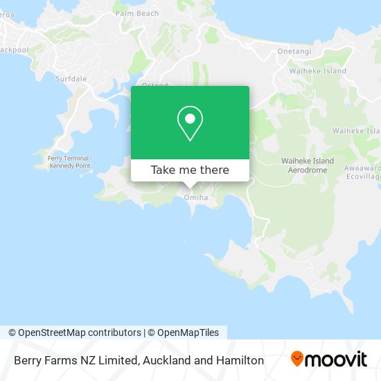 Berry Farms NZ Limited map