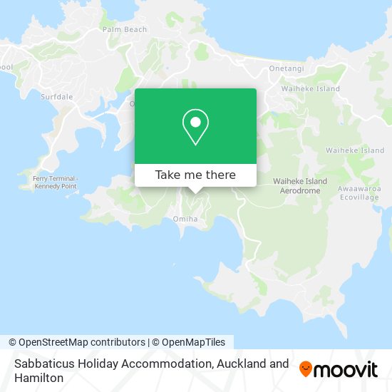 Sabbaticus Holiday Accommodation地图