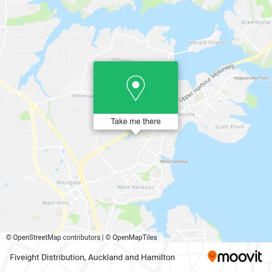 Fiveight Distribution map