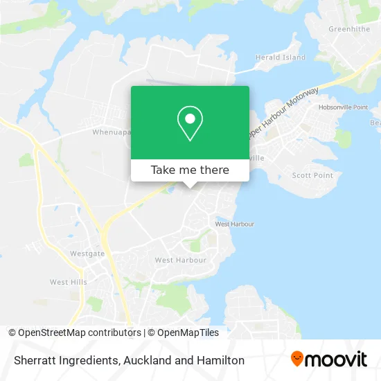 Sherratt Ingredients map