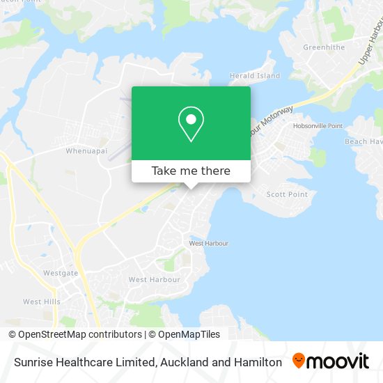 Sunrise Healthcare Limited map