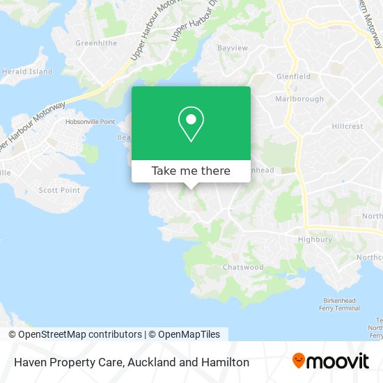 Haven Property Care map