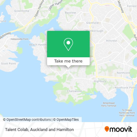 Talent Colab map