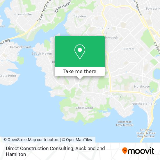 Direct Construction Consulting map