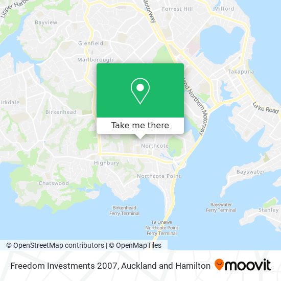 Freedom Investments 2007 map